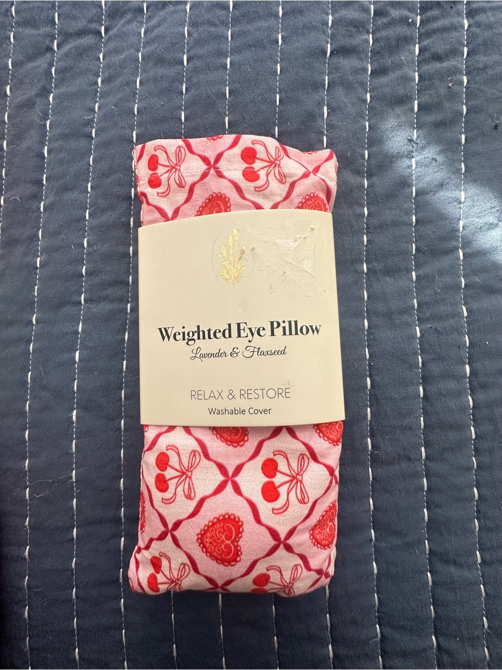 Weighted Eye Pillow - Lavender & Flaxseed
